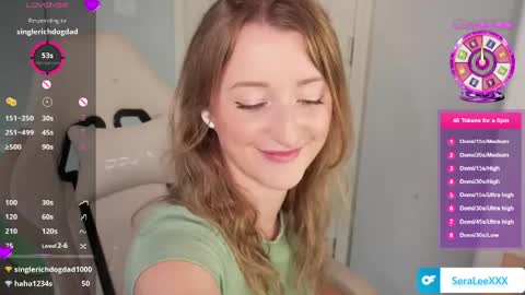SeraLeeXXX online show from May 8, 4:54 pm