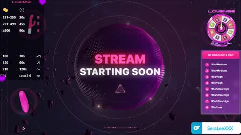 SeraLeeXXX online show from April 6, 5:03 pm