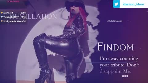 Your mistress Sharon  online show from May 18, 4:29 am