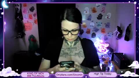 Sinomin online show from November 8, 2:49 am