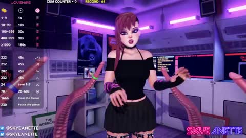 SkyeAnette online show from May 15, 1:11 am