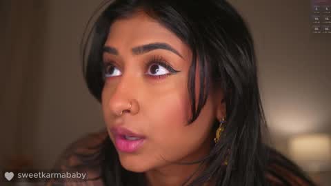 Snapshot of sweetkarmababy chatting on January 19, 9:23 pm Karma Sutra sweetkarmababy online show from January 19, 9:23 pm