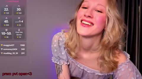 Bianca online show from December 4, 9:59 pm