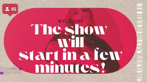 Rosie  online show from May 5, 6:55 pm