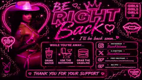 Khloexxx online show from April 28, 3:54 am