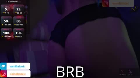 Vainilla Independent model online show from February 20, 12:31 am