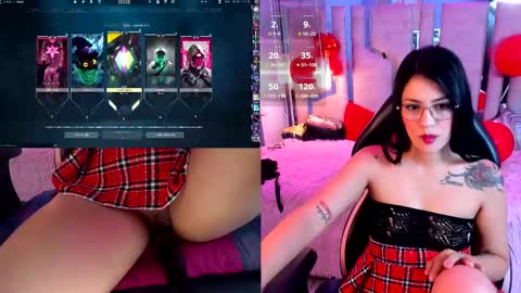 Snapshot of valentinagames chatting on February 19, 4:44 am Valentina online show from February 19, 4:44 am