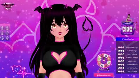 Valeriya Vixen online show from March 8, 7:24 am