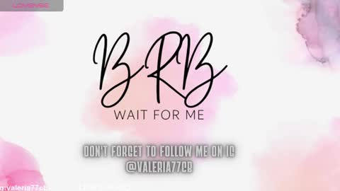 VALERIA online show from February 20, 1:08 pm