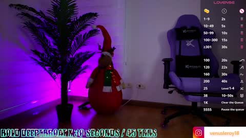 Venus online show from December 6, 9:56 pm