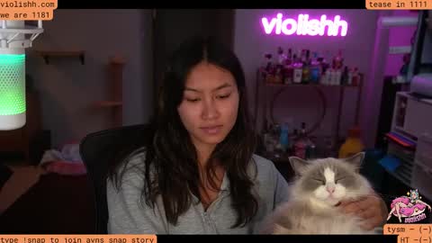 follow me on twitter violishh and ig violishh  online show from November 11, 12:06 am