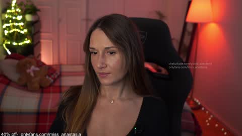 Anastasia online show from December 21, 6:45 pm