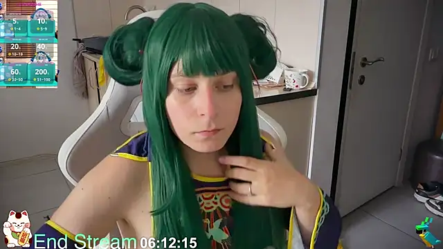 ShiroiFubuki online show from July 21, 5:52 am