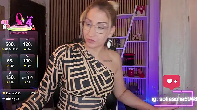 sofiah  online show from February 19, 6:07 pm