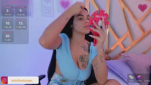 ChloeHarper  online show from November 11, 7:00 pm