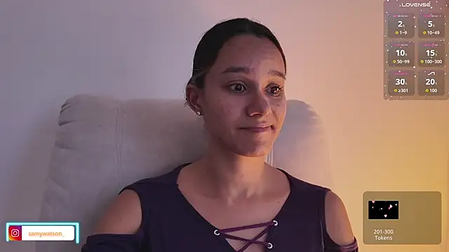 SamanthaWatson online show from May 21, 10:52 pm