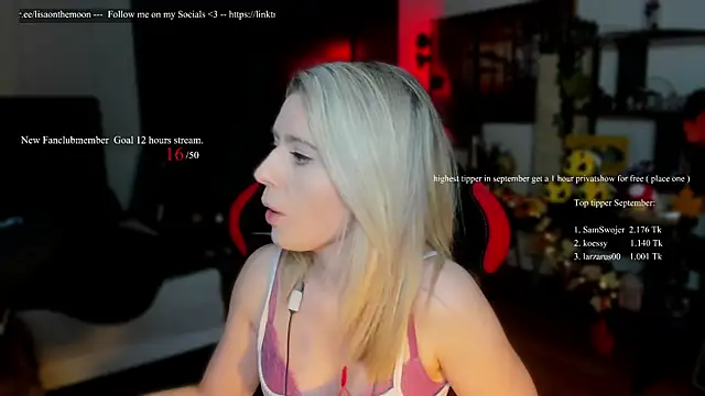 Lisaonthemoon online show from September 16, 6:49 pm