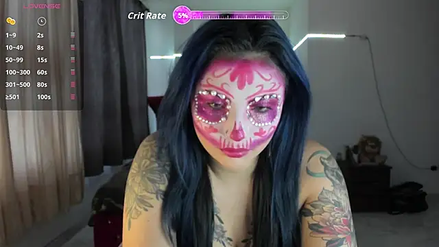 black wiidow online show from October 18, 10:22 pm