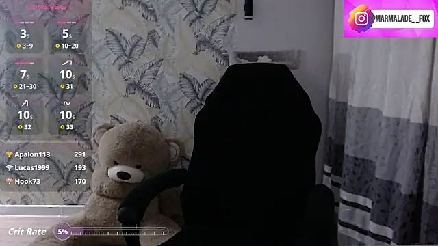 Marmalade Fox online show from February 12, 5:03 pm