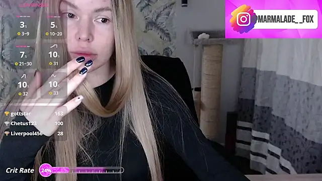 Marmalade Fox online show from March 1, 7:35 pm