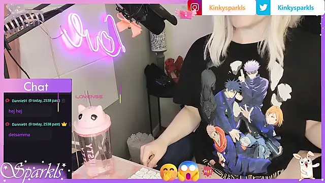 JSparkls online show from September 26, 10:40 pm