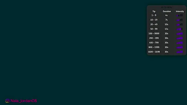 Nala j8 online show from March 17, 1:04 pm