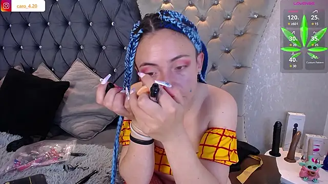 CaroFisher online show from March 19, 1:48 pm