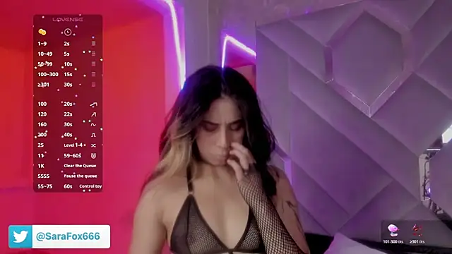 Sara Foxx1 online show from March 26, 9:05 pm