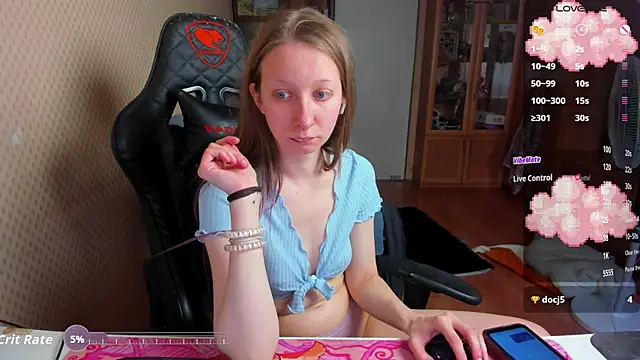 cutieMila online show from May 22, 2:37 pm