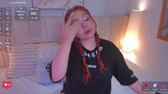 Atenea cuteee online show from February 11, 2:15 am