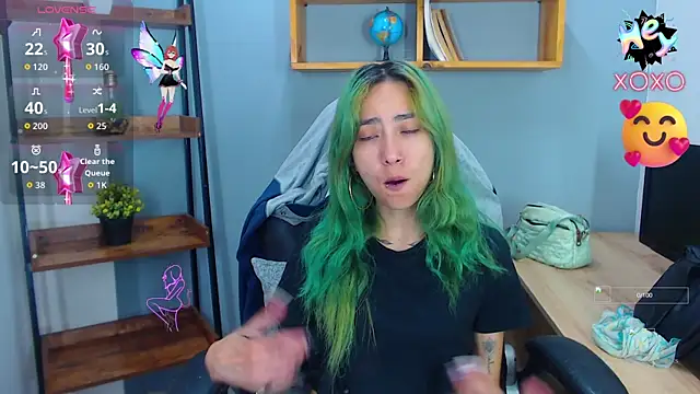 Erika Stevens online show from October 8, 3:16 pm