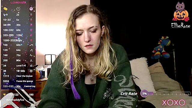 EllieeRose online show from November 23, 5:43 am