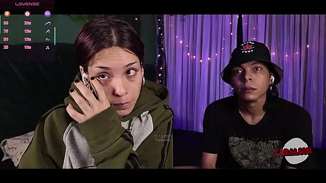 KokoAndRin online show from December 15, 9:03 am