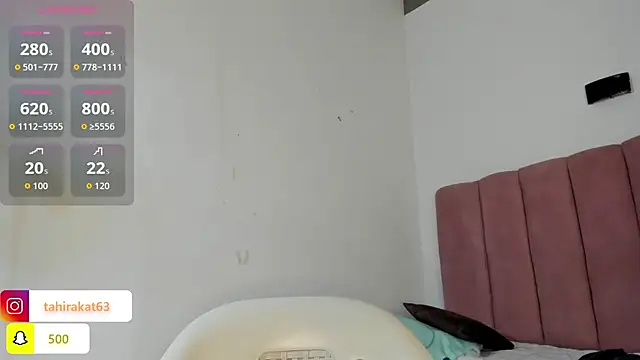 Tahira 21  online show from May 23, 7:56 pm