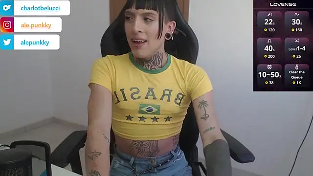 charlotbelucci  online show from October 9, 5:06 pm