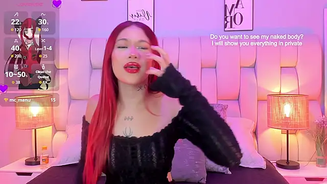 SkinnyFoxy online show from April 8, 8:11 pm