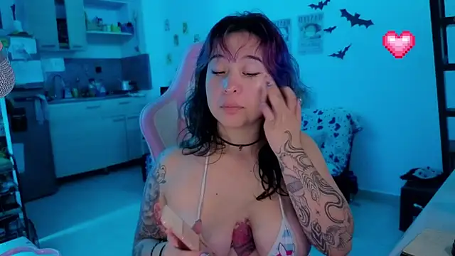 Celeste Bauman online show from March 22, 1:22 am