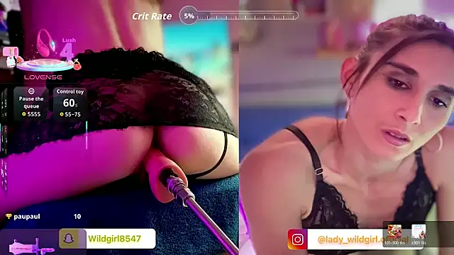 WildgirlShow online show from April 21, 9:00 pm