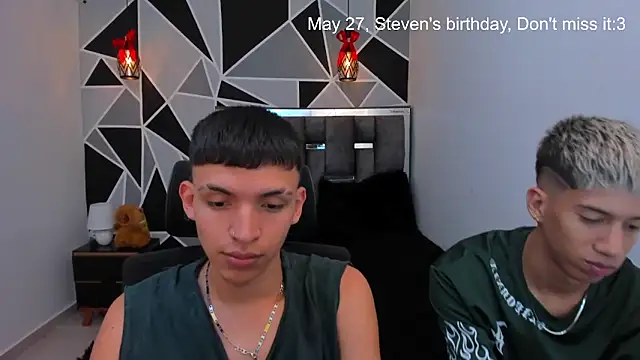 Juan Nd Steven online show from May 9, 11:18 pm