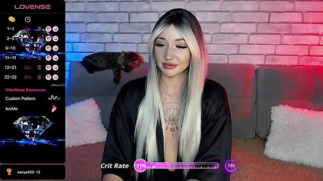 Eva Evile online show from January 9, 10:30 am