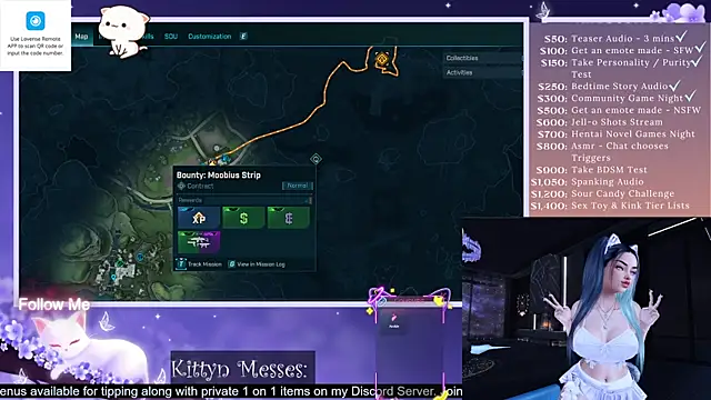 Snapshot of SassyKittyn chatting on September 16, 5:04 am SassyKittyn online show from September 16, 5:04 am