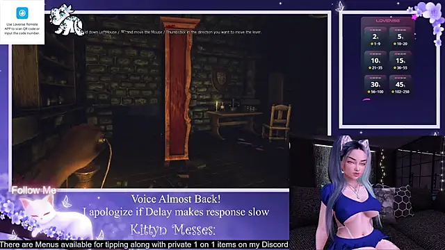 Snapshot of SassyKittyn chatting on October 22, 6:07 am SassyKittyn online show from October 22, 6:07 am