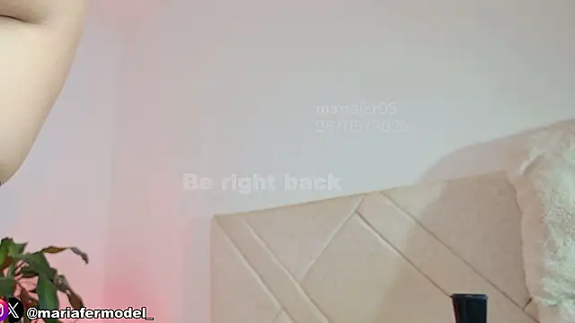 Mariafer05 online show from May 25, 4:39 pm