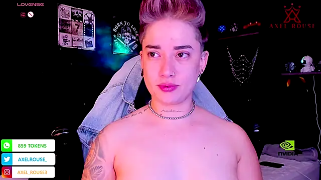 AxelRouse 1 online show from September 27, 1:57 am