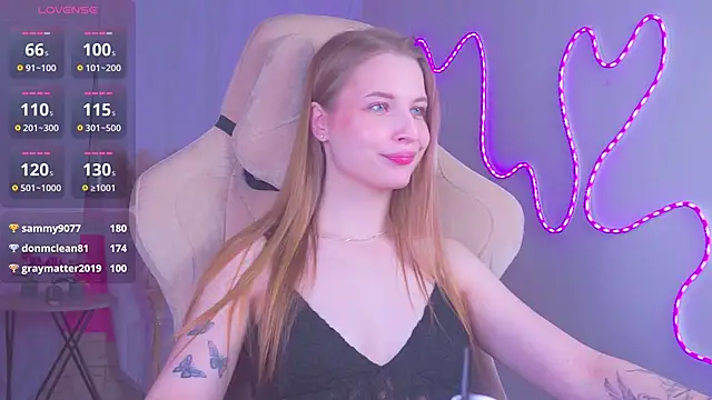 CuteMousee online show from November 3, 9:24 am