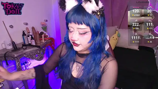 Snapshot of toky_doll chatting on September 12, 9:11 pm toky doll online show from September 12, 9:11 pm