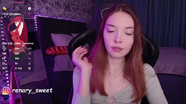 renary sweet online show from October 4, 6:23 pm