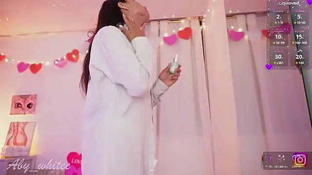 AbyWhitee online show from March 15, 7:21 am