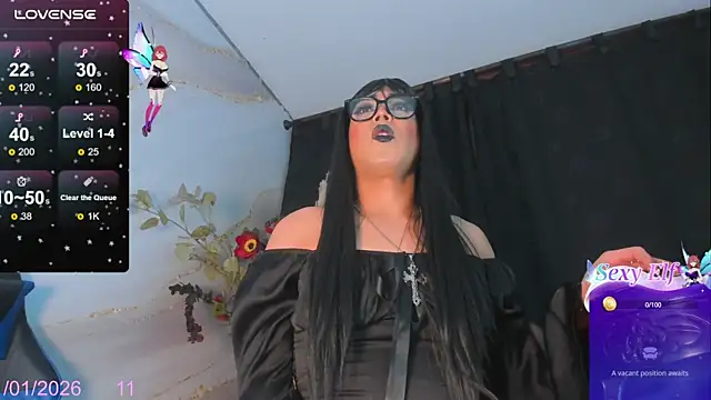 Naughty Lizeth online show from January 11, 7:08 pm