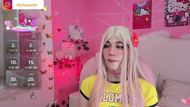 DaripQueen online show from February 12, 3:25 pm